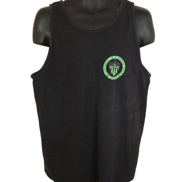 Newport Beach Surfing Tank Top Vintage 90s Surfer Surf Skate Made In USA Mens - Picture 2 of 7